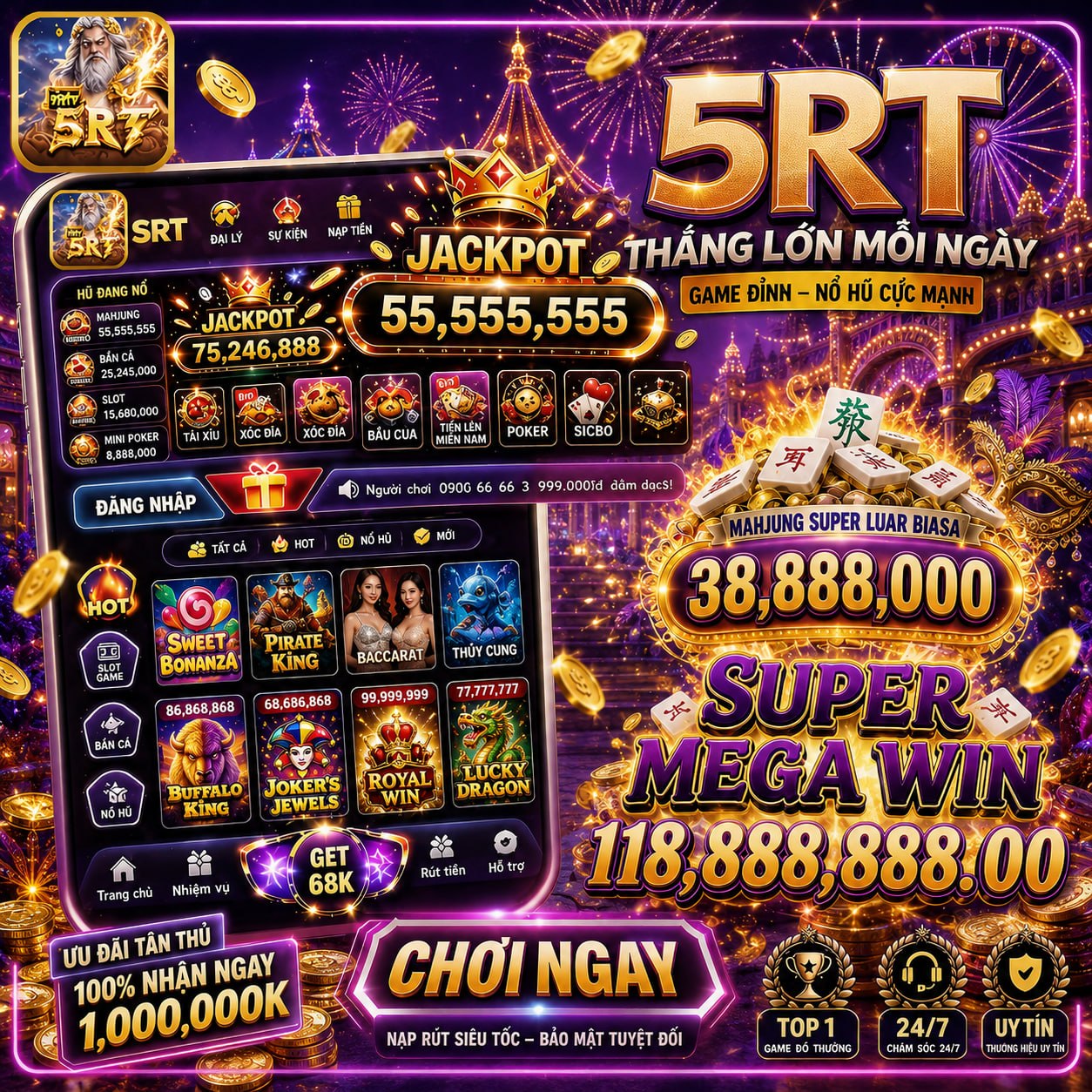 5RT - Login Situs Resmi dan Nikmati Ragam Game PG Soft