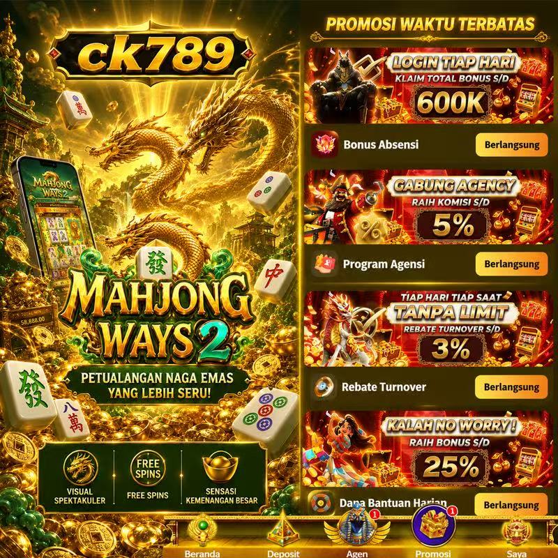 CK789 - Situs Resmi Slot Online dan Pilihan Game PG Soft