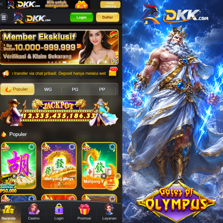 DKK - Destinasi Slot Online Indonesia dengan Ragam Tema Menarik