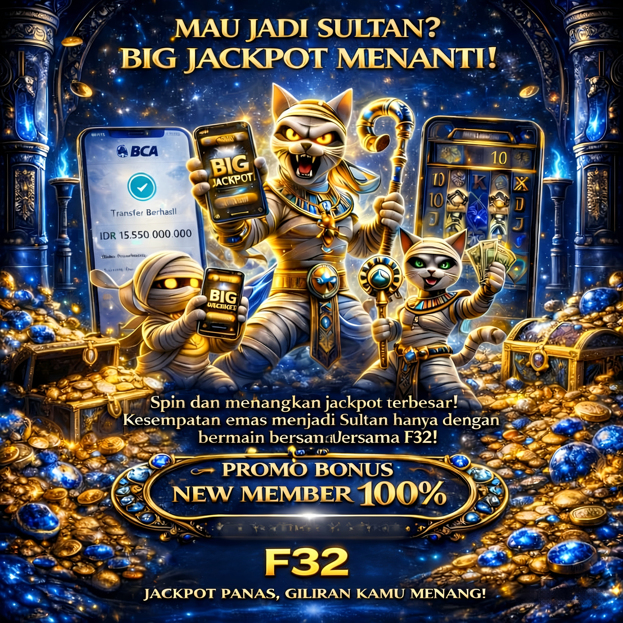F32 - Situs Resmi Slot Online dan Pilihan Game PG Soft