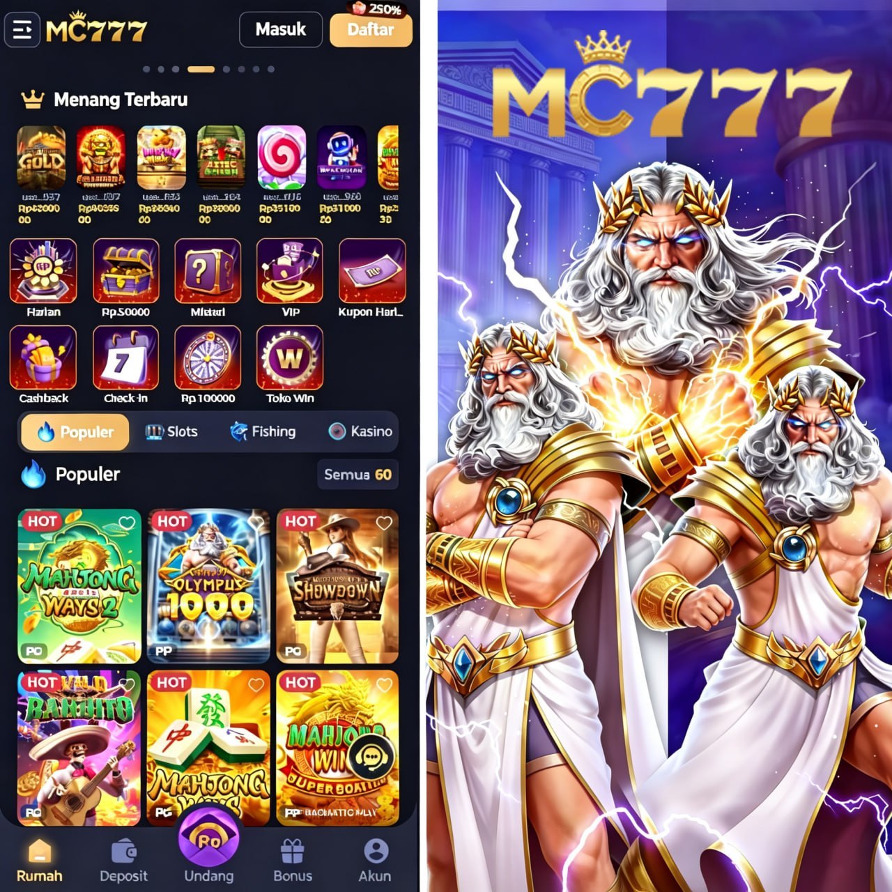 MC777 - Situs Resmi Slot Online dari Berbagai Provider