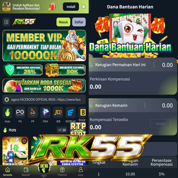 RK55 - Pilihan Game PG Soft untuk Penggemar Slot Online