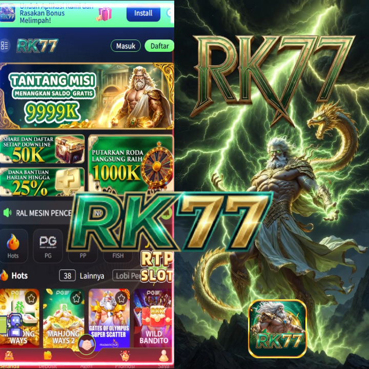RK77 - Situs Resmi Slot Online dari Berbagai Provider